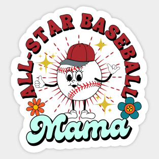 Vintage Baseball Sticker